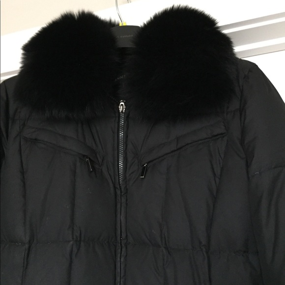 Very Warm Winter Long Faux Fur Puffer coat, Anne Klein, size M. Great conditions - Picture 2 of 8